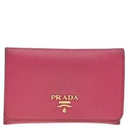 prada business card case