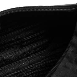 Pre Owned Prada Black Nylon Re-Edition 2000 Shoulder Bag