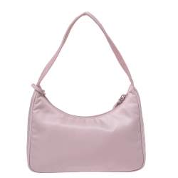 Pre Owned Prada Pink Nylon Re-Edition 2000 Mini Shoulder Bag