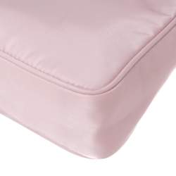 Pre Owned Prada Pink Nylon Re-Edition 2000 Mini Shoulder Bag