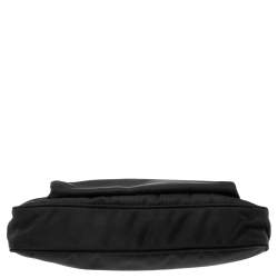 Prada Black Nylon Messenger Bag