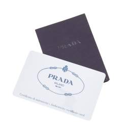 Pre Owned Prada Multicolor Sequin Top Zip Pouch