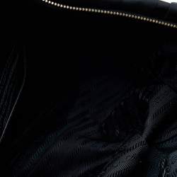 Pre Owned Prada Black Tessuto Nylon Gaufre Tote 