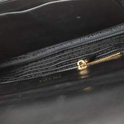 Pre Owned Prada Multicolor Floral Print Leather Plex Ribbon Shoulder Bag