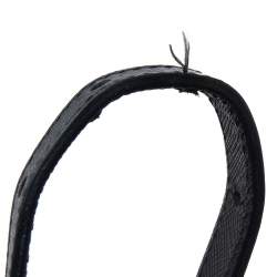 Pre Owned Prada Black Saffiano Lux Leather Small Double Zip Tote