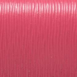 Pre Owned Prada Pink Move Leather Logo Flap Card Case