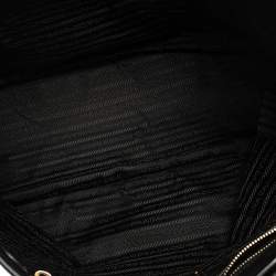 Pre Owned Prada Black Leather Large Open Tote