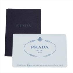 Pre Owned Prada Red Saffiano Cuir Leather Medium Double Handle Tote