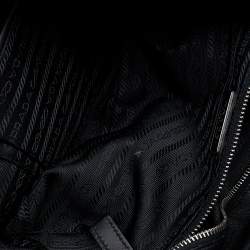 Pre Owned Prada Ombre Patent Leather Oversized Flap Clutch