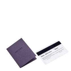 Pre Owned Prada White Patchwork Leather System Crossbody Bag