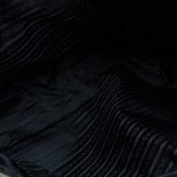 Pre Owned Prada Black Soft Leather Satchel