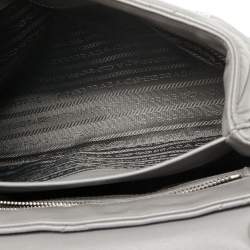 Prada Grey Nappa Leather Large Spectrum Shoulder Bag