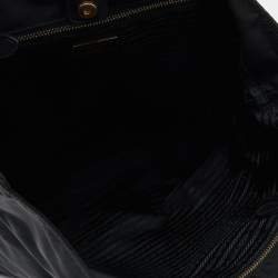 Pre Owned Prada Black Tessuto Tote