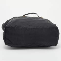 Pre Owned Prada Black Tessuto Tote
