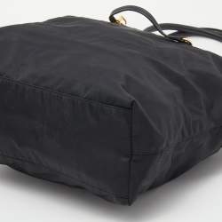 Pre Owned Prada Black Tessuto Tote