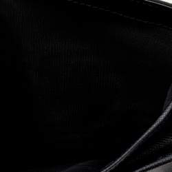 Pre Owned Prada Black Tessuto Nylon Trifold Wallet