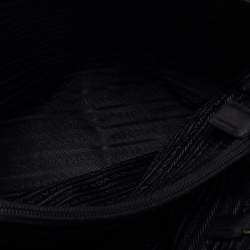 Pre Owned Prada Black Nylon Tessuto City Tote