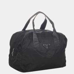 Prada Black Tessuto Handbag