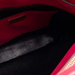 Pre Owned Prada Pink Saffiano Soft Leather Tote 