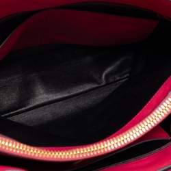 Pre Owned Prada Pink Saffiano Soft Leather Tote 