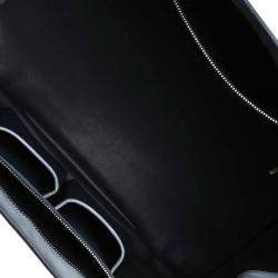 Pre Owned Prada Grey Spazzolato Leather Shopping Tote