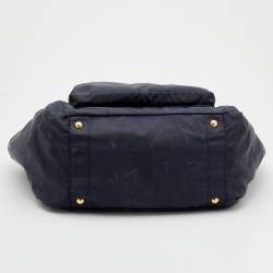 Pre Owned Prada Black Nylon Diaper Bag