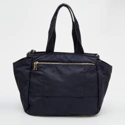 Pre Owned Prada Black Nylon Diaper Bag