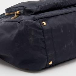 Pre Owned Prada Black Nylon Diaper Bag