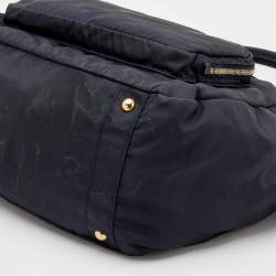 Pre Owned Prada Black Nylon Diaper Bag