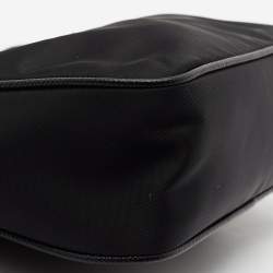 Pre Owned Prada Black Nylon and Leather Re-Edition 2005 Crossbody Bag