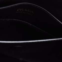 Pre Owned Prada Beige Saffiano Cuir Leather Double Tote