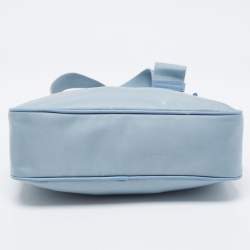 Pre Owned Prada Blue Nylon Re-Edition 2005 Shoulder Bag