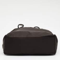Pre Owned Prada Brown Tessuto Nylon Tote