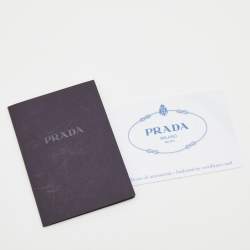 Pre Owned Prada Tan Ostrich Double Zip Tote