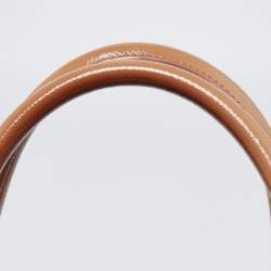 Pre Owned Prada Beige Saffiano Patent Leather Studded Pyramid Frame Satchel