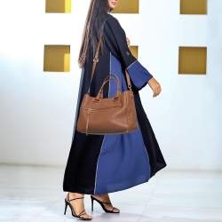 Pre Owned Prada Brown Leather Phenix Tote