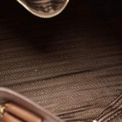 Pre Owned Prada Brown Leather Phenix Tote
