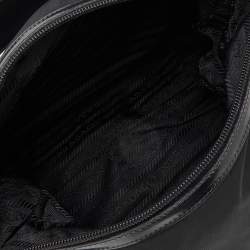 Pre Owned Prada Black Nylon Hobo