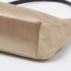 Pre Owned Prada Grey Satin Vintage Shoulder Bag