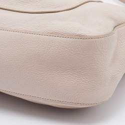 مملوكة مسبقًا Prada Pale Pink Vitello Daino Leather Hobo