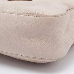 مملوكة مسبقًا Prada Pale Pink Vitello Daino Leather Hobo