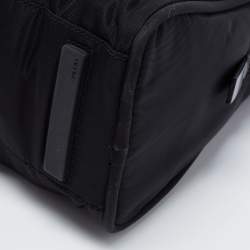 Pre Owned Prada Black Nylon Satchel