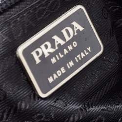 Pre Owned Prada Black Nylon Satchel