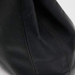 Pre Owned Prada Black Saffiano Lux Leather Large Galleria Double Zip Tote