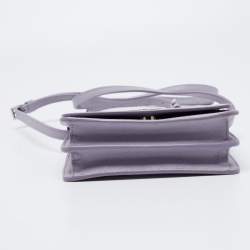 Prada Lilac Saffiano Lux Leather Small Crossbody Bag