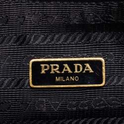 Pre Owned Prada Black Saffiano Lux Leather Re-Edition 2005 Shoulder Bag
