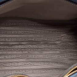 Pre Owned Prada Grey Saffiano Leather Paradigme Tote