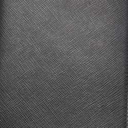 مملوكة مسبقًا Prada Black Saffiano Leather Zip Around Wallet