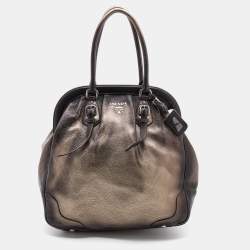 Burberry Pre-owned Foster Leather Tote Bag - Brown