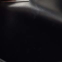 Pre Owned Prada Black Patent Leather Cleo Hobo